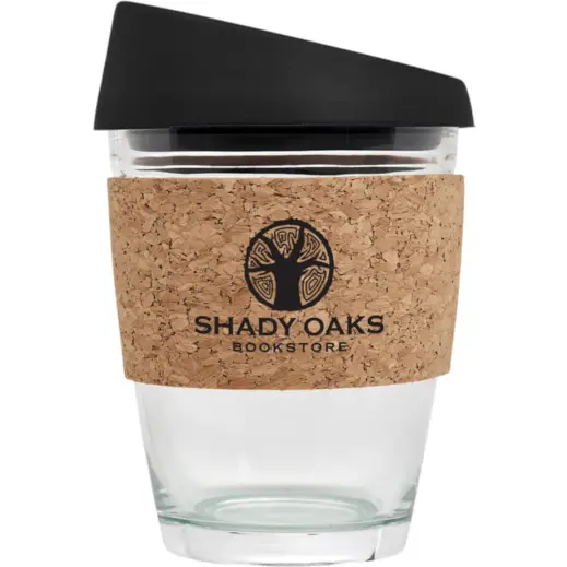 Kooshty Kork Glass Kup Branded Front